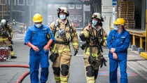 The BASF Ludwigshafen plant fire brigade guarantees the safety of employees during an emergency