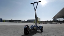 Leichter solarbetriebener Elektroroller gibt nachhaltiger MobilitÃ¤t in der Stadt neue Impulse.

New lightweight and solar powered electric scooter a boost to sustainable urban mobility,Leichter solarbetriebener Elektroroller gibt nachhaltiger Mobilität in der Stadt neue Impulse.

New lightweight and solar powered electric scooter a boost to sustainable urban mobility