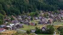 Japanese Shirakawago village Japanese Shirakawago village