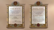 Nobel prize diploma for the development of high-pressure technology Nobel prize diploma for the development of high-pressure technology