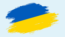 Farben der Ukrainischen Flagge