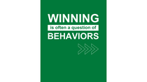 Title of Video: Winning is often a question of behaviors Title of Video: Winning is often a question of behaviors