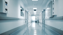 Modern building hallway, unfocused background. Modern building hallway, unfocused background.
