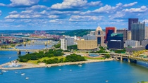 Aerial Pittsburgh Skyline Aerial Pittsburgh Skyline