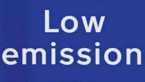 Mandatory Credit: Photo by imageBROKER/REX/Shutterstock (3474628a)Low emission zone sign, Waterloo, London, London region, England, United KingdomVARIOUS