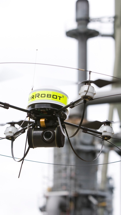 Steamcracker Fackel V 160 Flugdrohne Airrobot Steamcracker Fackel V 160 Flugdrohne Airrobot