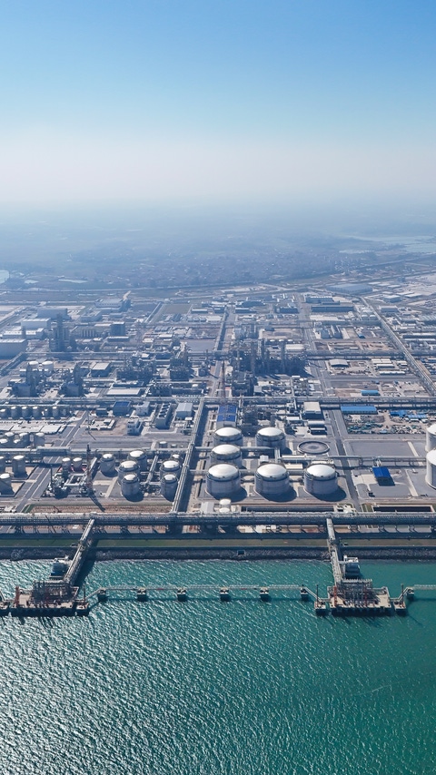 Luftbild des Verbundstandortes Zhanjiang Luftbild des Verbundstandortes Zhanjiang