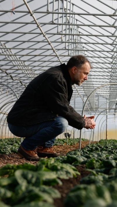 BASF Changemaker Charlie trägt durch seine Arbeit zum Klimaschutz bei.