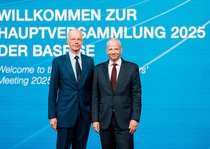 Dr. Kurt Bock, Chairman of the Supervisory Board of BASF SE and Dr. Markus Kamieth, Chairman of the Board of Executive Directors of BASF SE
Photo: BASF SE Dr. Kurt Bock, Chairman of the Supervisory Board of BASF SE and Dr. Markus Kamieth, Chairman of the Board of Executive Directors of BASF SE
Photo: BASF SE