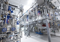 With its new Catalyst Development and Solids Processing Center in Ludwigshafen, Germany, BASF will serve as a hub for pilot-scale synthesis of chemical catalysts, enabling the company to offer its global customers faster access to innovative technologies. This pilot plant will also be of central importances for the development of new solids processing technologies.
The picture shows a reactor for the synthesis of solids.
Photo: BASF SE
With its new Catalyst Development and Solids Processing Center in Ludwigshafen, Germany, BASF will serve as a hub for pilot-scale synthesis of chemical catalysts, enabling the company to offer its global customers faster access to innovative technologies. This pilot plant will also be of central importances for the development of new solids processing technologies.
The picture shows a reactor for the synthesis of solids.
Photo: BASF SE
