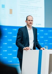Annual Press Conference for the full year 2025, Dr. Dirk Elvermann, Chief Financial Officer. 
Photo: BASF SE