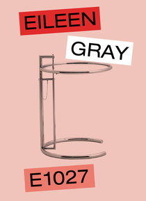 Adjustable Table E 1027 by Eilleen Gray/classicon.com