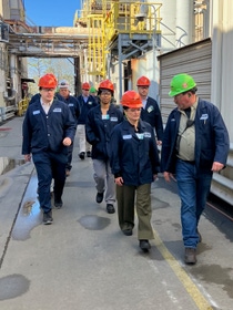 BASF Corp. and BASF Environmental Catalyst and Metal Solutions (ECMS) leaders welcome Rep. Sheri Biggs for a tour of the Seneca, SC site. BASF Corp. and BASF Environmental Catalyst and Metal Solutions (ECMS) leaders welcome Rep. Sheri Biggs for a tour of the Seneca, SC site.