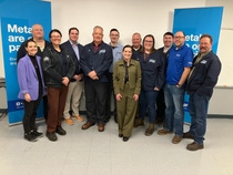 BASF Corp. and BASF Environmental Catalyst and Metal Solutions (ECMS) leaders welcome Rep. Sheri Biggs for a tour of the Seneca, SC site.
Pictured (L–R): Nicole Daigle McCracken, Matt Sheehan, Ana Barrios Sosa, Tyler Grimes, Jim Kilton, Ryan Braidich, Congresswoman Sheri Biggs, Sean Spann, Beth Coffman, Drew Vislocky, Justin Little, and Greg Reid.
BASF Corp. and BASF Environmental Catalyst and Metal Solutions (ECMS) leaders welcome Rep. Sheri Biggs for a tour of the Seneca, SC site.
Pictured (L–R): Nicole Daigle McCracken, Matt Sheehan, Ana Barrios Sosa, Tyler Grimes, Jim Kilton, Ryan Braidich, Congresswoman Sheri Biggs, Sean Spann, Beth Coffman, Drew Vislocky, Justin Little, and Greg Reid.